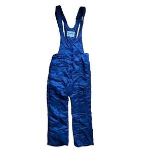 Subello Vintage Men's Blue Ski Snow Bib Overall Pants Size M Skiing Retro Apres